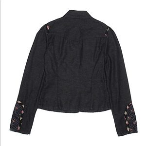 Ted Baker Jackets & Coats - Ted Baker Jean black floral polka dot jacket sz1/4 Ted Baker Jackets & Coats - Ted Baker Jean black floral polka dot jacket sz1/4
